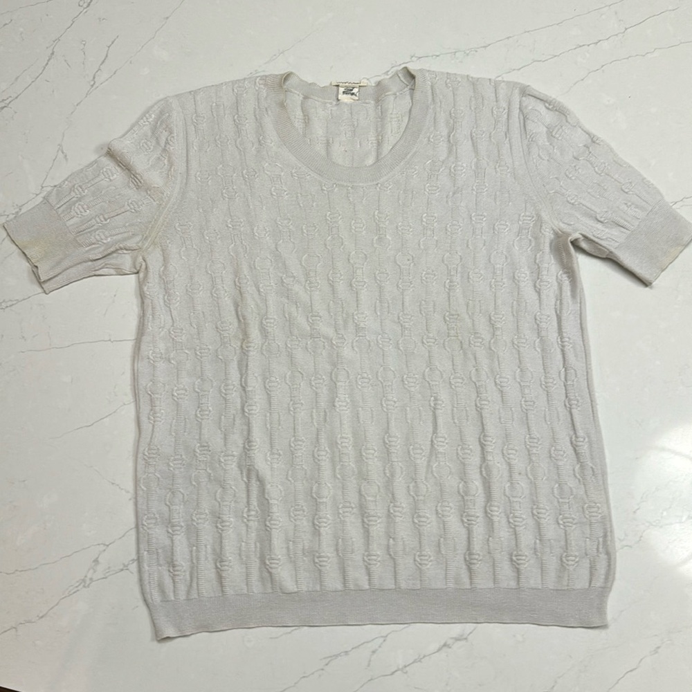 Hermes Short Sleeve Sweater